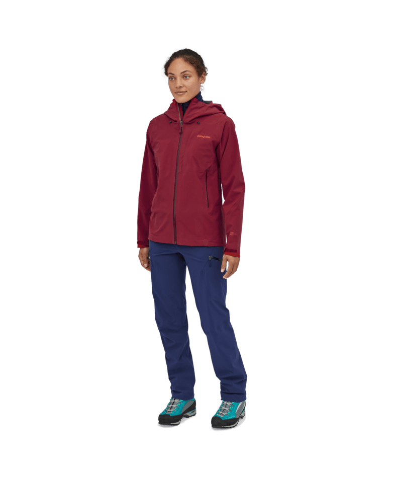 Patagonia Womens Galvanized Jacket Roamer Red-3